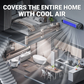 🌊 Wireless Charging Air Conditioner❄️