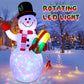 ☃️🎄Nuovo design Vendite elevate Pupazzo di neve gonfiabile natalizio Decorazione natalizia da esterno