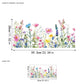 🌸Saldi di primavera: 50% di sconto💞Adesivo da finestra con bouquet floreale colorato🖼️(Tagliabile a misura)