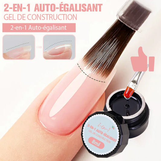 💎 ACQUISTA 1 RICEVI 1 GRATIS! 💎 Gel da Costruzione Autolivellante 3-in-1 per Unghie – Base, Builder & Finitura in un Solo Prodotto, Indurimento Rapido in 15s