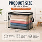 🎁 Sconto del 50% per la Festa della Mamma📦Borsa trasparente in plastica spessa e resistente, ideale per riporre vestiti, traslochi e stoccaggi