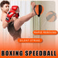 Speedball da boxe di qualità superiore con supporto - regolabile in altezza per adolescenti e adulti - rimbalzo a 360° per alleviare lo stress e il fitness - ideale per l'uso domestico in camere da letto, soggiorni e giardin