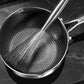 Spazzola flessibile in acciaio inox con manico lungo per la pulizia delle pentole