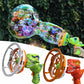 🔥Electric dinosaur bubble machine ✈Kid's Favorite