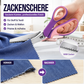 📢📢 50% DI SCONTO!! 🥳✨ Forbici a zigzag multifunzione, forbici dentellate ✂️🧵