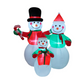 ☃️🎄Nuovo design Vendite elevate Pupazzo di neve gonfiabile natalizio Decorazione natalizia da esterno