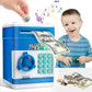 🏧 Salvadanaio mini bancomat con PIN per bambini