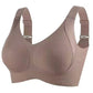 🎁Acquistane 1 e ricevi 3 confezioni💕Reggiseno push-up a costine da donna, regolabile e senza ferrett