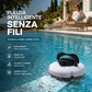Spedizione gratuita🌞Robot pulitore per piscina senza fili