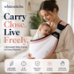 🎉Offerta speciale👶 Marsupio traspirante 4 in 1✨ Da 0 a 36 mesi, davanti/dietro/con il bambino rivolto verso l’interno o verso l’esterno – Mani libere