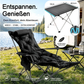 🪑 Sedia pieghevole regolabile da esterno – Leggera, robusta e versatile – Ideale per il giardino, il campeggio, la spiaggia o la terrazza – Facile da trasportare e da montare 🏕️✨