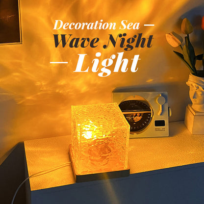 ⏳ULTIMO GIORNO DI SALDI: 50% DI SCONTO!! 🔥Proiettore di onde rotanti – Effetto oceano dinamico, 16 colori cangianti e rilassante ausilio per il sonno dei bambini 🌙✨-