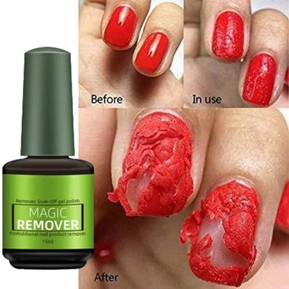 💅 Compra 1 e ricevi 1 in omaggio! ✨ Solvente per smalto Magic in versione migliorata – Azione rapida, delicato, perfetto da portare in viaggio 🌿