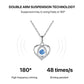 💗Collana da donna in argento con cuore pulsante
