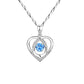 💗Collana da donna in argento con cuore pulsante