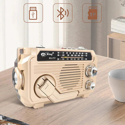 ⏳ OFFERTA LIMITATA 50%! 📻 Radio di Emergenza Multifunzione!✅ Recensioni verificate! 🌞Ricarica solare + a manovella, torcia LED, radio e Bluetooth tutto in uno!