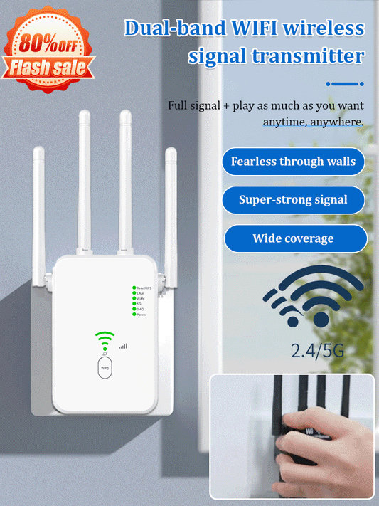 📱📶Ultimo giorno con sconto del 50% – Non perdetevelo!💡 Dispositivo di segnale wireless WiFi dual-band 202