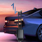 Multifuntional Bluetooth Retractable 120W Fast Car Charger