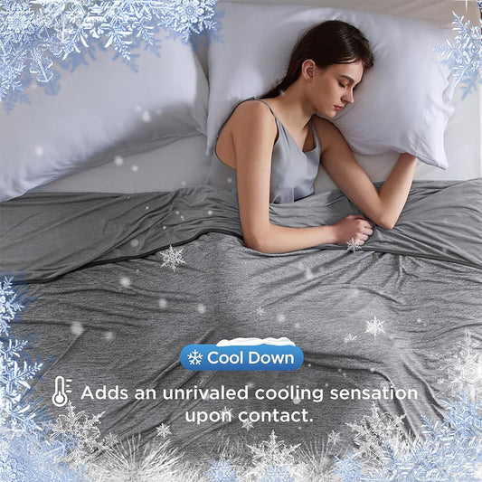 🔥No more waking up in the heat-Summer Specials 50% OFF💕Cooling Blanket for Hot Sleepers🛏️