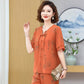Leisure Printed Loose Two-Piece Set