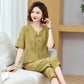 Leisure Printed Loose Two-Piece Set