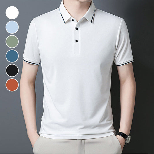 ✈️Free shipping when you buy 2✈️Business Casual Lapel Short Sleeve T-Shirt