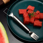 2 in 1 Stainless Steel Fruit Cutter Fork Slicer