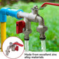 🰀 SCONTO DEL 50% IN QUESTO MOMENTO! 💧 Rubinetto da giardino universale in acciaio inossidabile a doppia uscita – Valvole indipendenti, resistente e facile da installare ✨