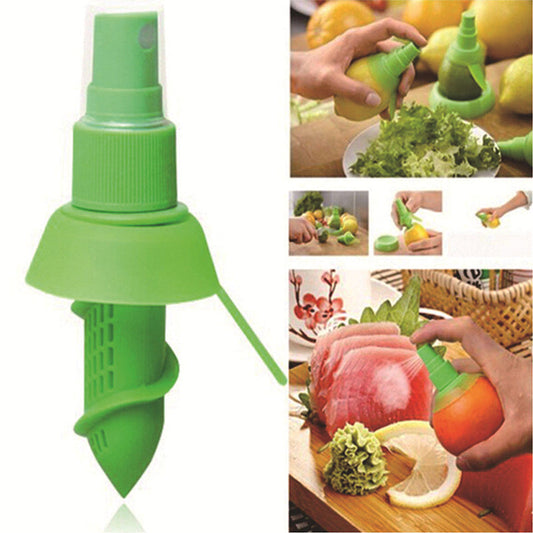 Multi-function Creative Manual Lemon Squeezer with Spray Nozzle