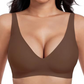 🍃Saldi estivi 52% di sconto⏰Reggiseno push-up senza ferretto, senza cuciture, con scollo a V profond