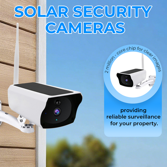Telecamere di sicurezza wireless a energia solar
