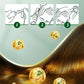 Pettine colorante per capelli all'estratto di frutta