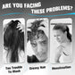 Spray volumizzante proteico per capelli