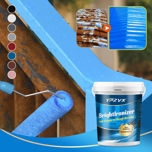 ypzvx BrightIronizer🔥Vernice antiruggine e impermeabile per metalli - Sverniciatore