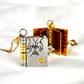 👑✨Collana con libro My Little Star per bambina, regalo di compleanno e di laurea, gioielli d'amore