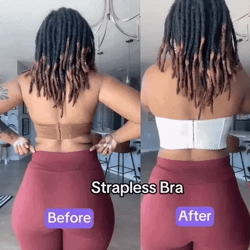 Reggiseno con spalline staccabili e schiena bassa da donna