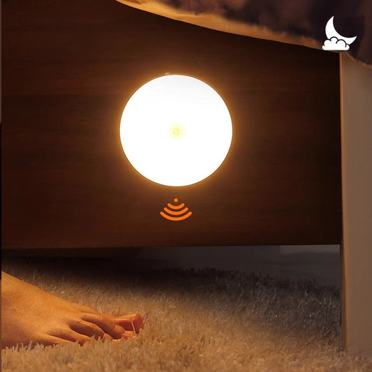 Luce notturna compatta per la casa con sensore di movimento