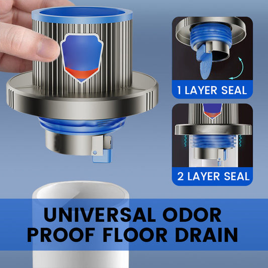 Scarico Universale da Pavimento Anti-Odore