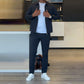Set casual da uomo composto da 2 pezz