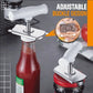 🥫 SCONTO DEL 50% IN QUESTO MOMENTO! 🔧 Apriscatole in acciaio inossidabile facile da regolare – Adatto a coperchi da 3 a 9,5 cm, multifunzionale e adatto a chi soffre di artrite – Uno strumento da cucina indispensabile ✨