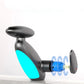 Rubinetto lavabo estraibile girevole a 360° con 4 modalità di flusso dell'acqua e luce LE