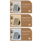 Specchio cosmetico pieghevole portatile a LED