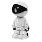 Videocamera di sorveglianza robotica wireless WiFi a 360° HD a infrarossi