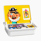 Scatola magnetica puzzle per bambini con gioco e lavagna da disegn