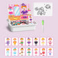 Scatola magnetica puzzle per bambini con gioco e lavagna da disegn