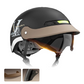 Casco da moto leggero, traspirante e resistente agli urt