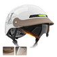 Casco da moto leggero, traspirante e resistente agli urt