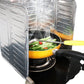 Paraspruzzi per olio da cucina