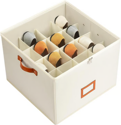 ⏳Sconto del 50% per un periodo limitato💥Organizer per scarpe in tessuto, scatola portaoggetti