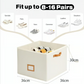 ⏳Sconto del 50% per un periodo limitato💥Organizer per scarpe in tessuto, scatola portaoggetti